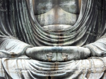 Detalle de las manos, Gran Buda de Kamakura