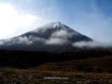 El volcán Ngauruhoe representó al Monte del Destino en las películas de El Señor de los Anillos de Peter Jackson, Parque Nacional Tongariro, Nueva Zelanda
