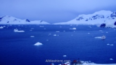 Vista de Bahía Paraíso, Antártida